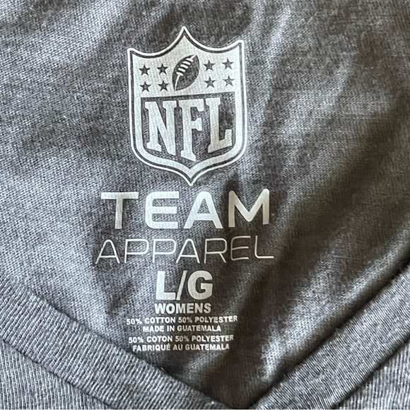 New England Patriots Women's Shirt Sleeve T shirt - Picture 2 of 2